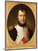 Portrait of Napoleon in Uniform-Francois Gerard-Mounted Premium Giclee Print