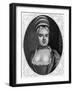 Portrait of Natalia Fyodorovna Lopukhina (1699-176), C. 1880-Lavrenty Avksentyevich Seryakov-Framed Giclee Print