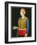 Portrait of Natalya Andreevna Malevich (Nee Manchenka) (B.1902) the Artist's Wife, 1933-Kazimir Severinovich Malevich-Framed Giclee Print