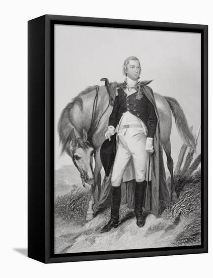 Portrait of Nathanael Greene (1742-86)-Alonzo Chappel-Framed Stretched Canvas