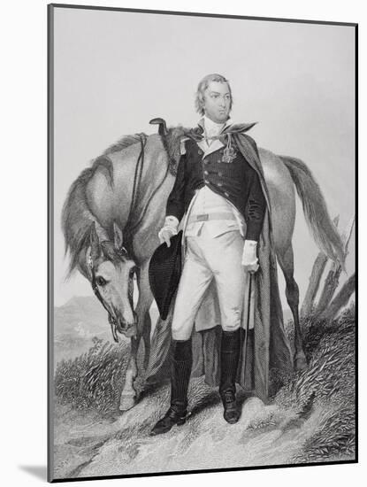 Portrait of Nathanael Greene (1742-86)-Alonzo Chappel-Mounted Giclee Print