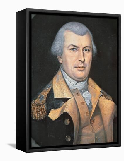 Portrait of Nathanael Greene-Charles Willson Peale-Framed Stretched Canvas