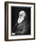 Portrait of Naturalist and Geologist Charles Darwin-Stocktrek Images-Framed Photographic Print