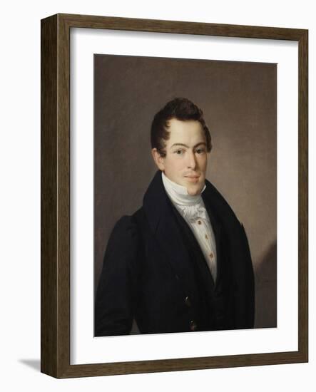 Portrait of Naumov, 1831-Vasili Andreyevich Tropinin-Framed Giclee Print