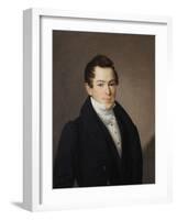 Portrait of Naumov, 1831-Vasili Andreyevich Tropinin-Framed Giclee Print