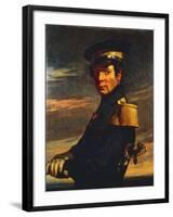 Portrait of Naval Officer, 1845-Jean-François Millet-Framed Giclee Print