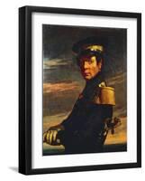 Portrait of Naval Officer, 1845-Jean-François Millet-Framed Giclee Print