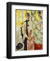 Portrait of Nel Wouters 1912-Rik Wouters-Framed Giclee Print