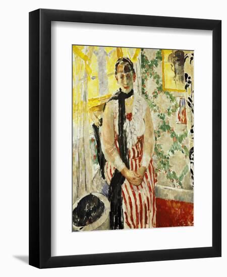 Portrait of Nel Wouters 1912-Rik Wouters-Framed Giclee Print