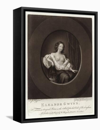 Portrait of Nell Gwyn-Sir Peter Lely-Framed Stretched Canvas