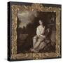Portrait of Nell Gywn with Frame, 1670s-Sir Peter Lely-Stretched Canvas