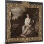Portrait of Nell Gywn with Frame, 1670s-Sir Peter Lely-Mounted Giclee Print