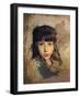 Portrait of Nene, 1885-Telemaco Signorini-Framed Giclee Print