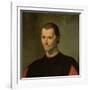 Portrait of Niccolo Machiavelli (1469-1527) (Detail of 62196)-Santi di Tito-Framed Giclee Print