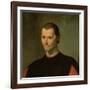 Portrait of Niccolo Machiavelli (1469-1527) (Detail of 62196)-Santi di Tito-Framed Giclee Print