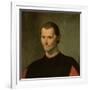 Portrait of Niccolo Machiavelli (1469-1527) (Detail of 62196)-Santi di Tito-Framed Giclee Print