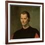 Portrait of Niccolo Machiavelli (1469-1527) (Detail of 62196)-Santi di Tito-Framed Giclee Print