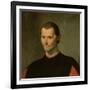 Portrait of Niccolo Machiavelli (1469-1527) (Detail of 62196)-Santi di Tito-Framed Giclee Print