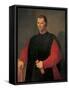 Portrait of Niccolo Machiavelli-Santi Di Tito-Framed Stretched Canvas