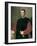 Portrait of Niccolo Machiavelli-Santi Di Tito-Framed Art Print