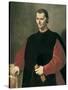 Portrait of Niccolo Machiavelli-Santi Di Tito-Stretched Canvas