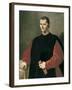 Portrait of Niccolo Machiavelli-Santi Di Tito-Framed Art Print