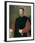 Portrait of Niccolo Machiavelli-Santi Di Tito-Framed Art Print