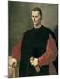 Portrait of Niccolo Machiavelli-Santi Di Tito-Mounted Art Print