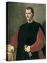 Portrait of Niccolo Machiavelli-Santi Di Tito-Stretched Canvas