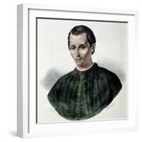 Portrait of Niccolo Machiavelli-Dolfino-Framed Giclee Print