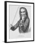 Portrait of Niccolo Paganini-Stefano Bianchetti-Framed Giclee Print