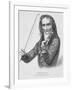 Portrait of Niccolo Paganini-Stefano Bianchetti-Framed Giclee Print