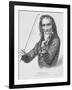 Portrait of Niccolo Paganini-Stefano Bianchetti-Framed Giclee Print