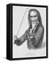 Portrait of Niccolo Paganini-Stefano Bianchetti-Framed Stretched Canvas