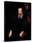 Portrait of Niccolo Pallavicino Painting by Pierre Paul (Pierre-Paul) Rubens (Or Peter Paul or Petr-Peter Paul Rubens-Stretched Canvas