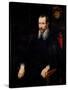 Portrait of Niccolo Pallavicino Painting by Pierre Paul (Pierre-Paul) Rubens (Or Peter Paul or Petr-Peter Paul Rubens-Stretched Canvas