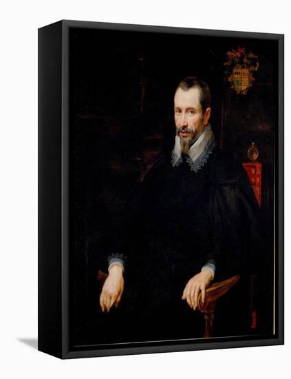 Portrait of Niccolo Pallavicino Painting by Pierre Paul (Pierre-Paul) Rubens (Or Peter Paul or Petr-Peter Paul Rubens-Framed Stretched Canvas