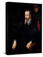 Portrait of Niccolo Pallavicino Painting by Pierre Paul (Pierre-Paul) Rubens (Or Peter Paul or Petr-Peter Paul Rubens-Stretched Canvas