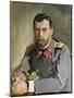 Portrait of Nicholas Ii, 1900-Valentin Aleksandrovich Serov-Mounted Giclee Print