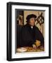 Portrait of Nicholas Kratzer (1487-circa 1550) 1528-Hans Holbein the Younger-Framed Giclee Print