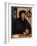 Portrait of Nicholas Kratzer (1487-circa 1550) 1528-Hans Holbein the Younger-Framed Giclee Print