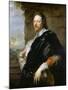 Portrait of Nicholas Lanier, 1628-Sir Anthony Van Dyck-Mounted Giclee Print