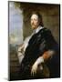 Portrait of Nicholas Lanier, 1628-Sir Anthony Van Dyck-Mounted Giclee Print