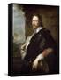 Portrait of Nicholas Lanier-null-Framed Stretched Canvas
