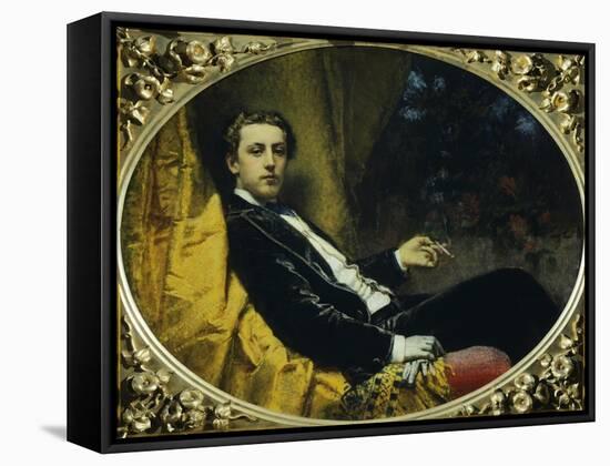 Portrait of Nicola Massa-Tranquillo Cremona-Framed Stretched Canvas