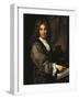 Portrait of Nicolas Boileau-Jean-Baptiste Santerre-Framed Giclee Print