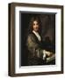 Portrait of Nicolas Boileau-Jean-Baptiste Santerre-Framed Giclee Print