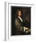 Portrait of Nicolas Boileau-Jean-Baptiste Santerre-Framed Giclee Print
