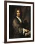 Portrait of Nicolas Boileau-Jean-Baptiste Santerre-Framed Giclee Print