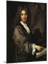 Portrait of Nicolas Boileau-Jean-Baptiste Santerre-Mounted Giclee Print